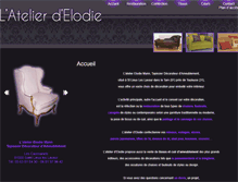 Tablet Screenshot of deco-tapissier.com